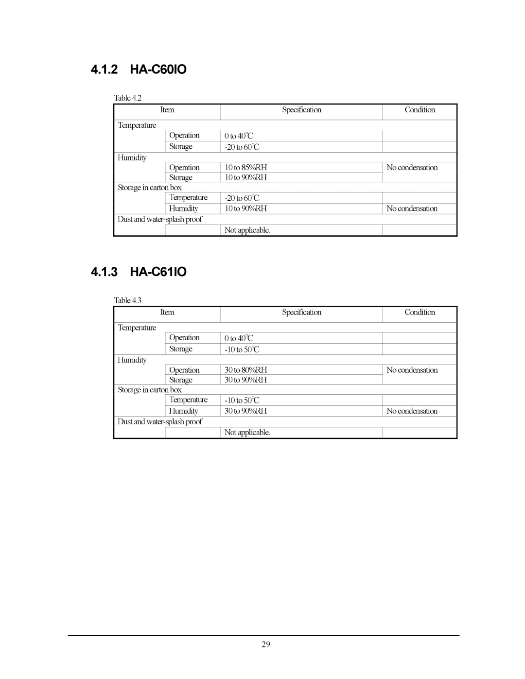 Casio 10M30BR, IT-10M20 manual HA-C60IO, HA-C61IO 