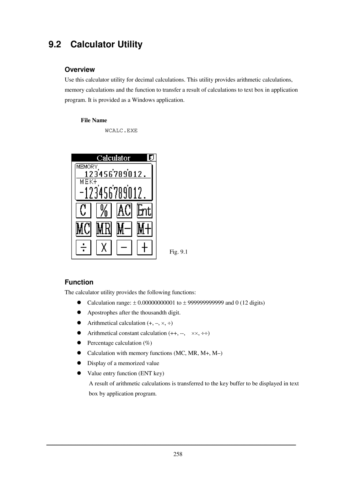 Casio IT-2000W manual Calculator Utility, Overview 