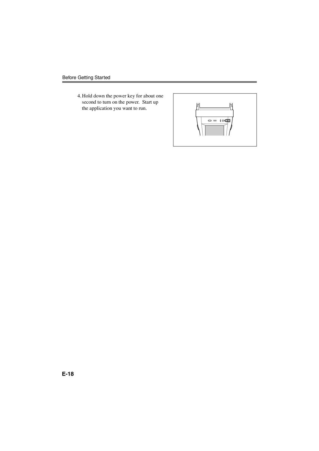 Casio IT-3000 manual Before Getting Started 