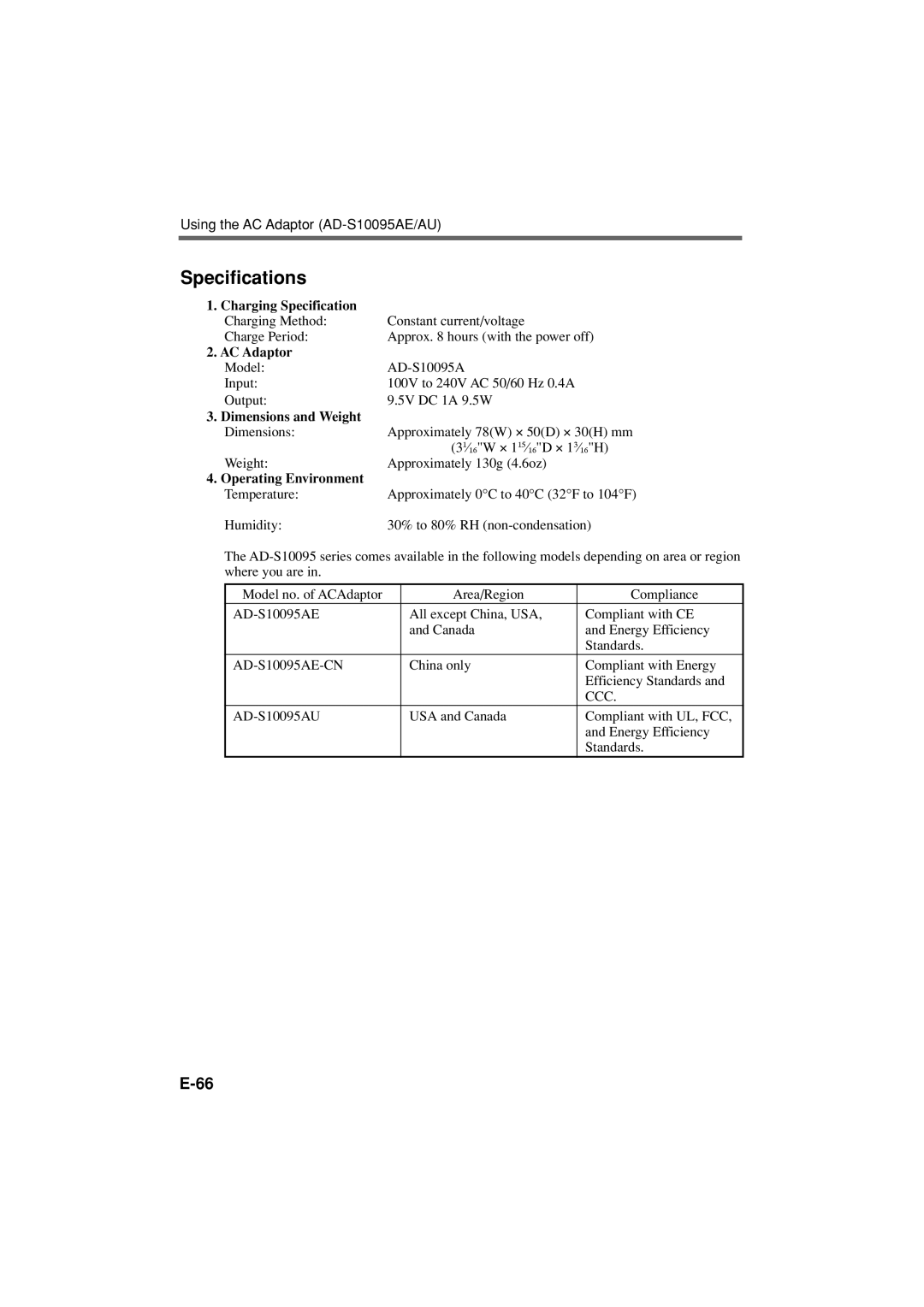 Casio IT-3000 manual Specifications 