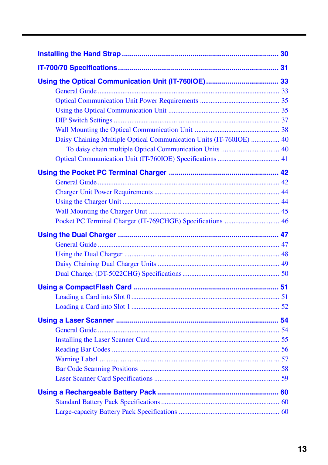 Casio IT-700/70 manual Using a CompactFlash Card 