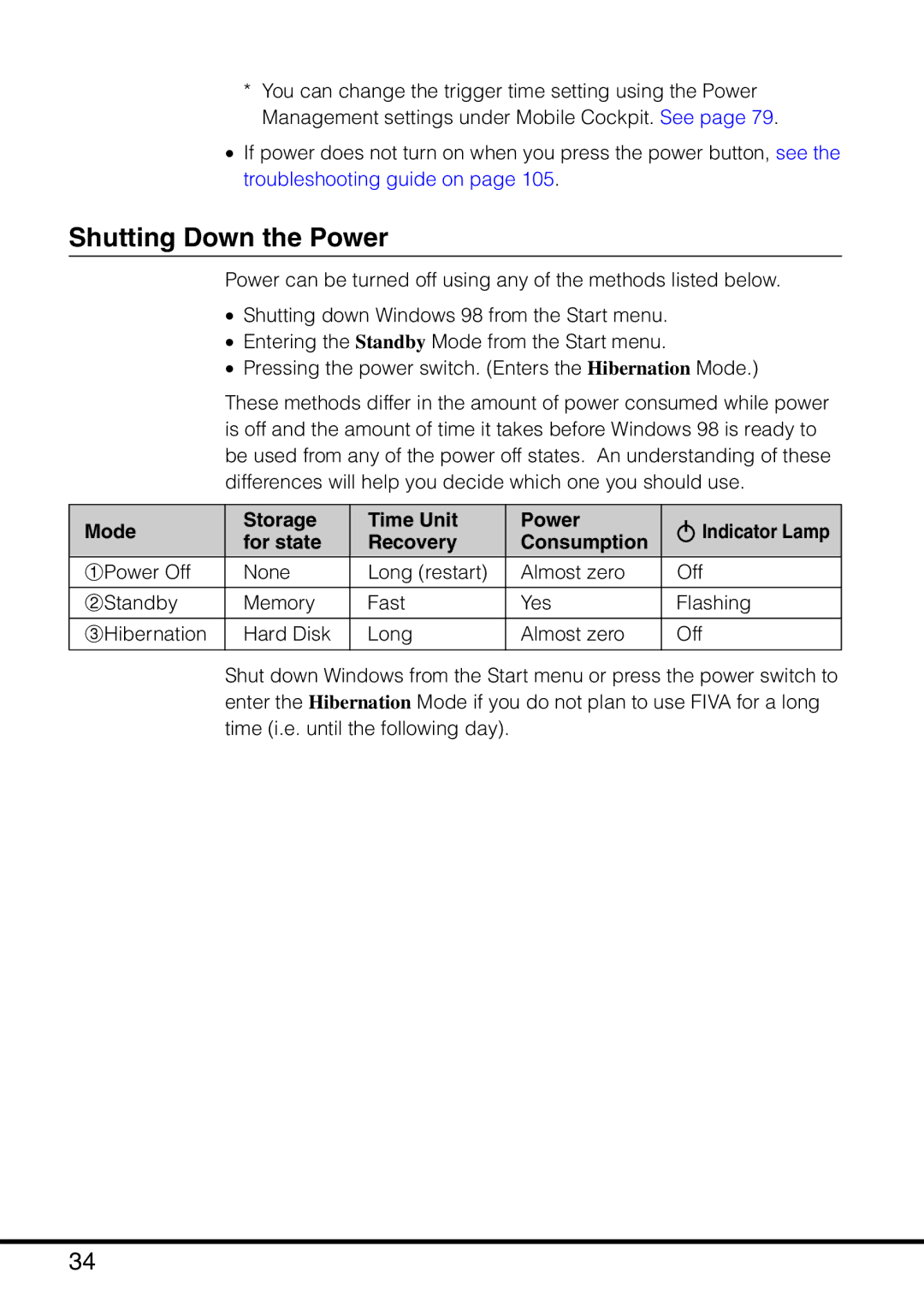 Casio MPC-501 manual Shutting Down the Power 