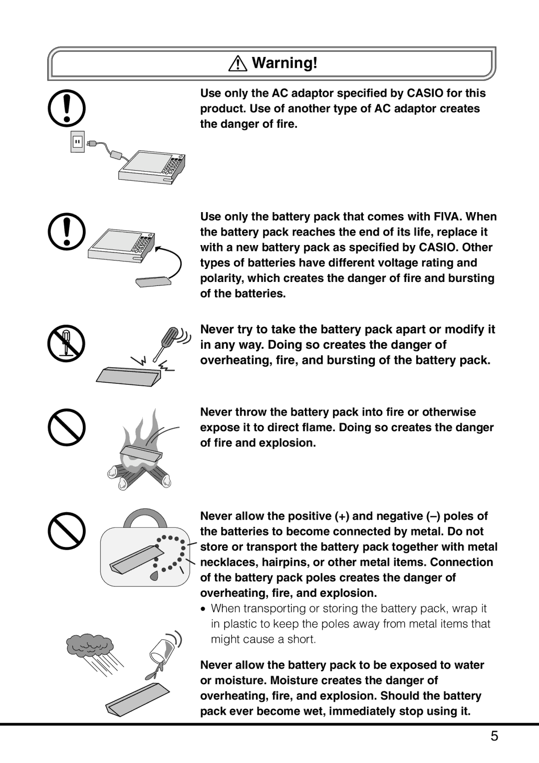 Casio MPC-501 manual 