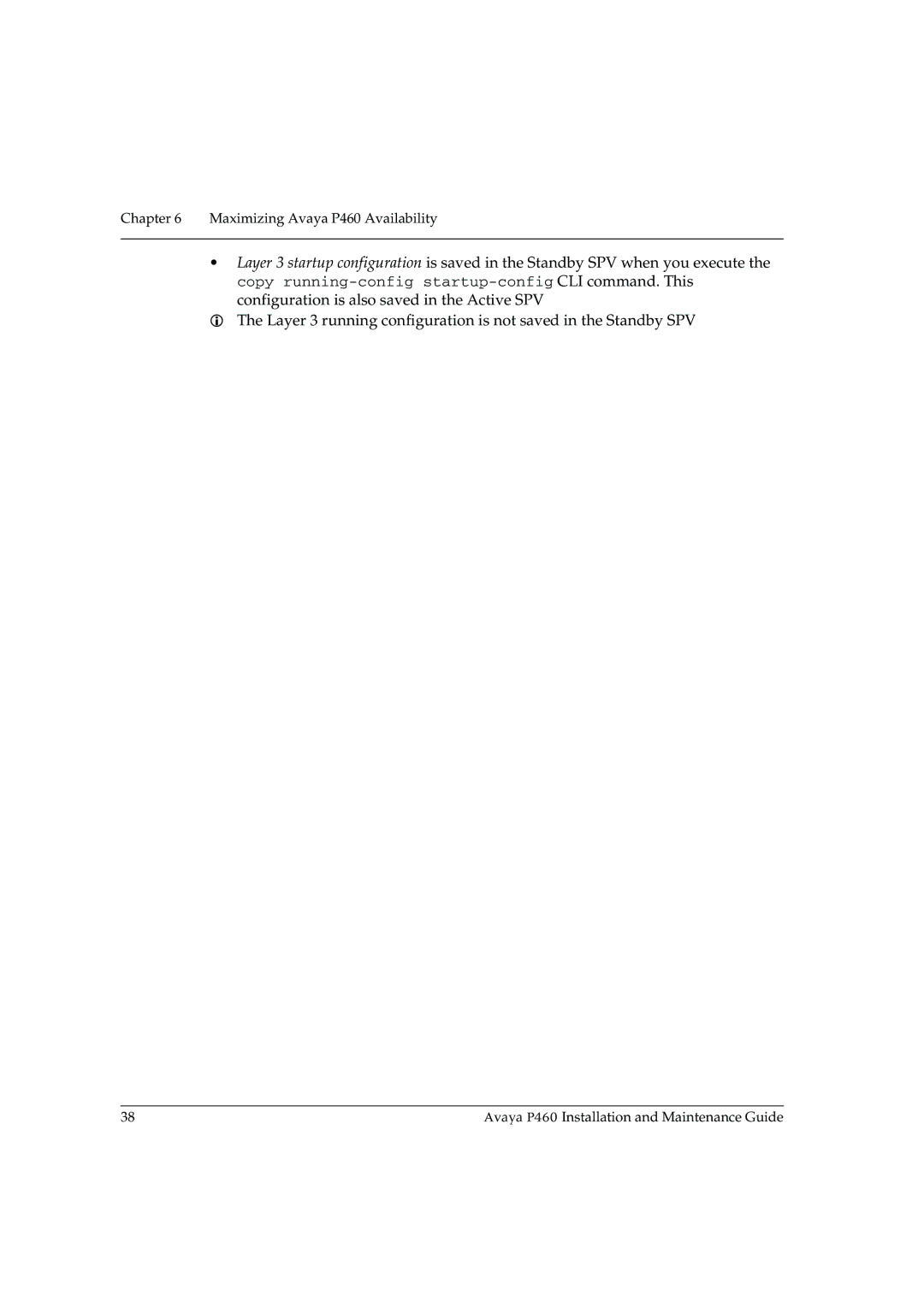 Casio manual Maximizing Avaya P460 Availability 