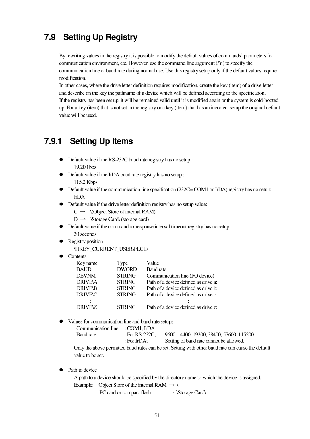 Casio PA-2400W manual Setting Up Registry, Setting Up Items 