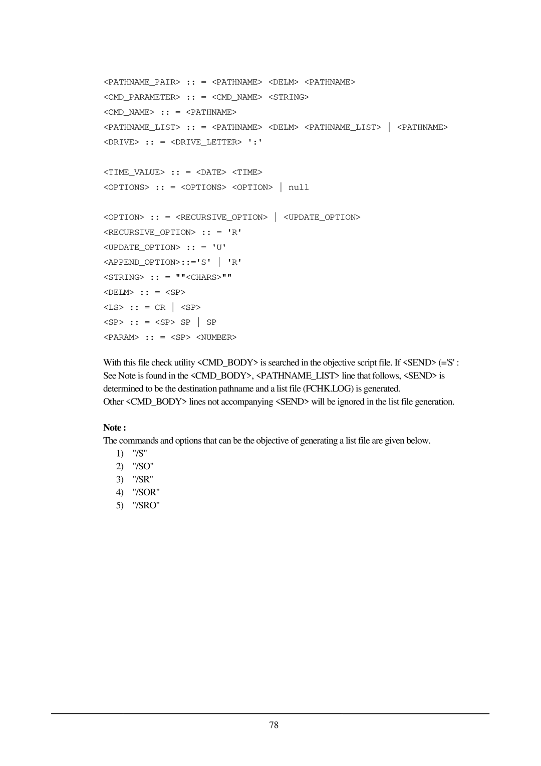 Casio PA-2400W manual Option = Recursiveoption Updateoption Recursiveoption = R 