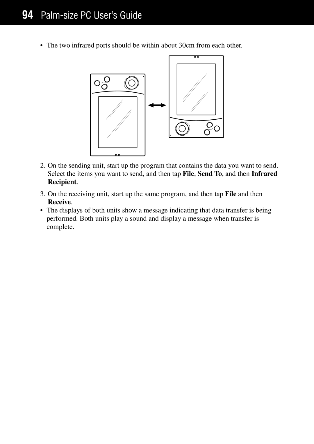 Casio manual Palm-size PC User’s Guide 