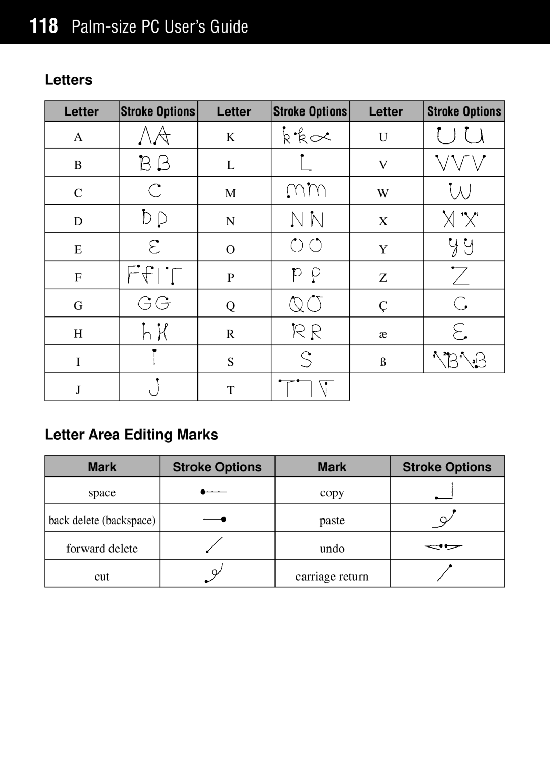 Casio Palm-size PC manual Letter 