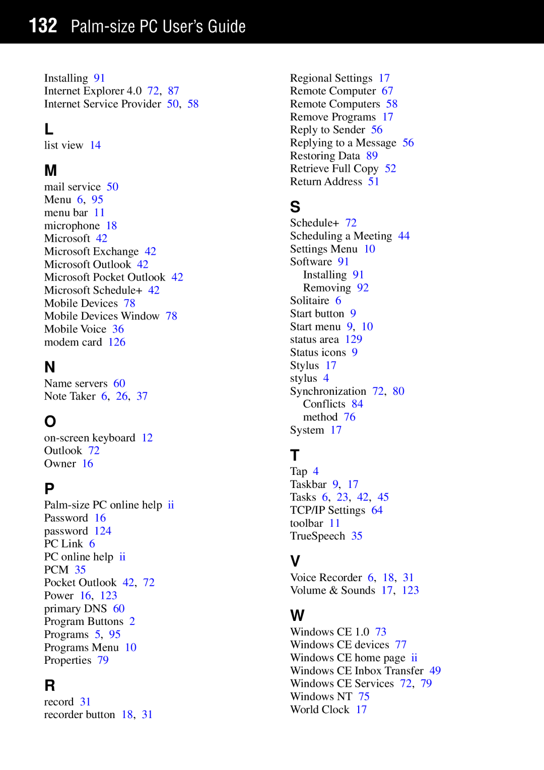 Casio manual Palm-size PC User’s Guide 