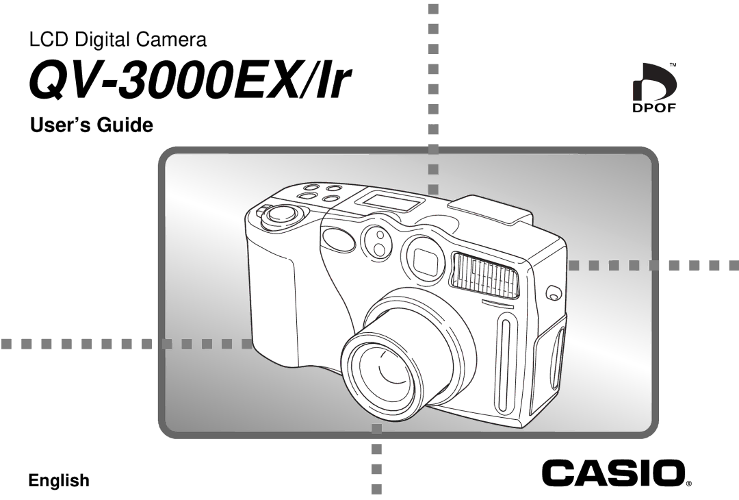 Casio QV-3000EX/Ir manual 