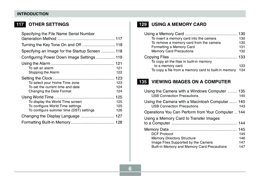 Casio QV-R40 manual Other Settings 