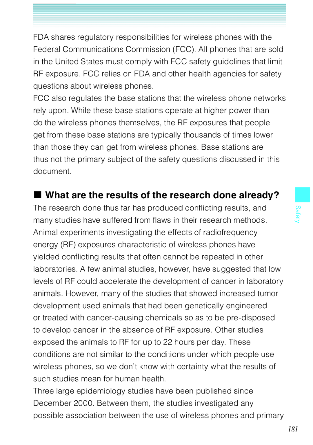 Casio Ravine manual What are the results of the research done already?, 181 