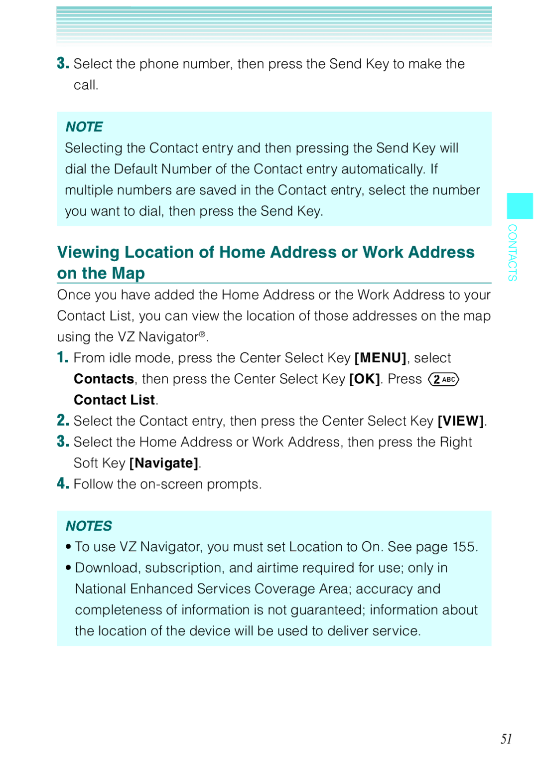 Casio Ravine manual Viewing Location of Home Address or Work Address on the Map 