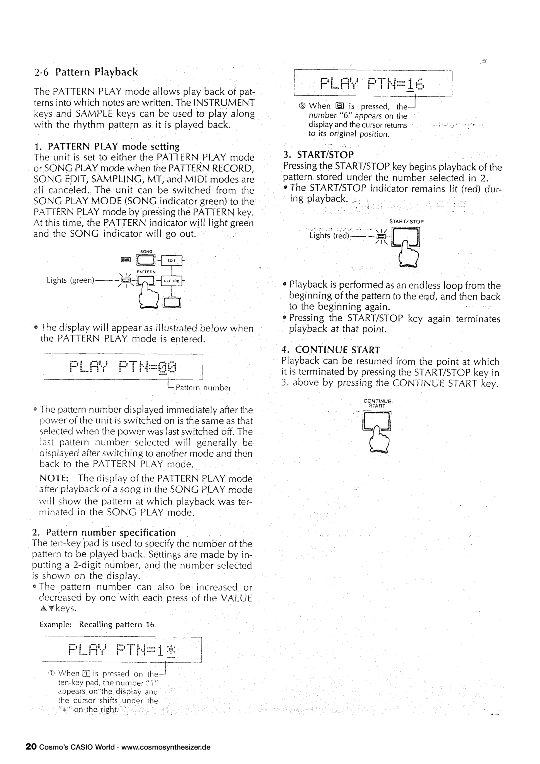 Casio RZ-1 manual 