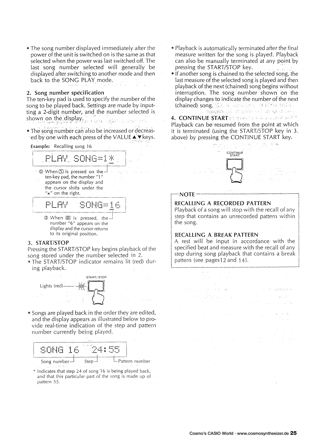 Casio RZ-1 manual 