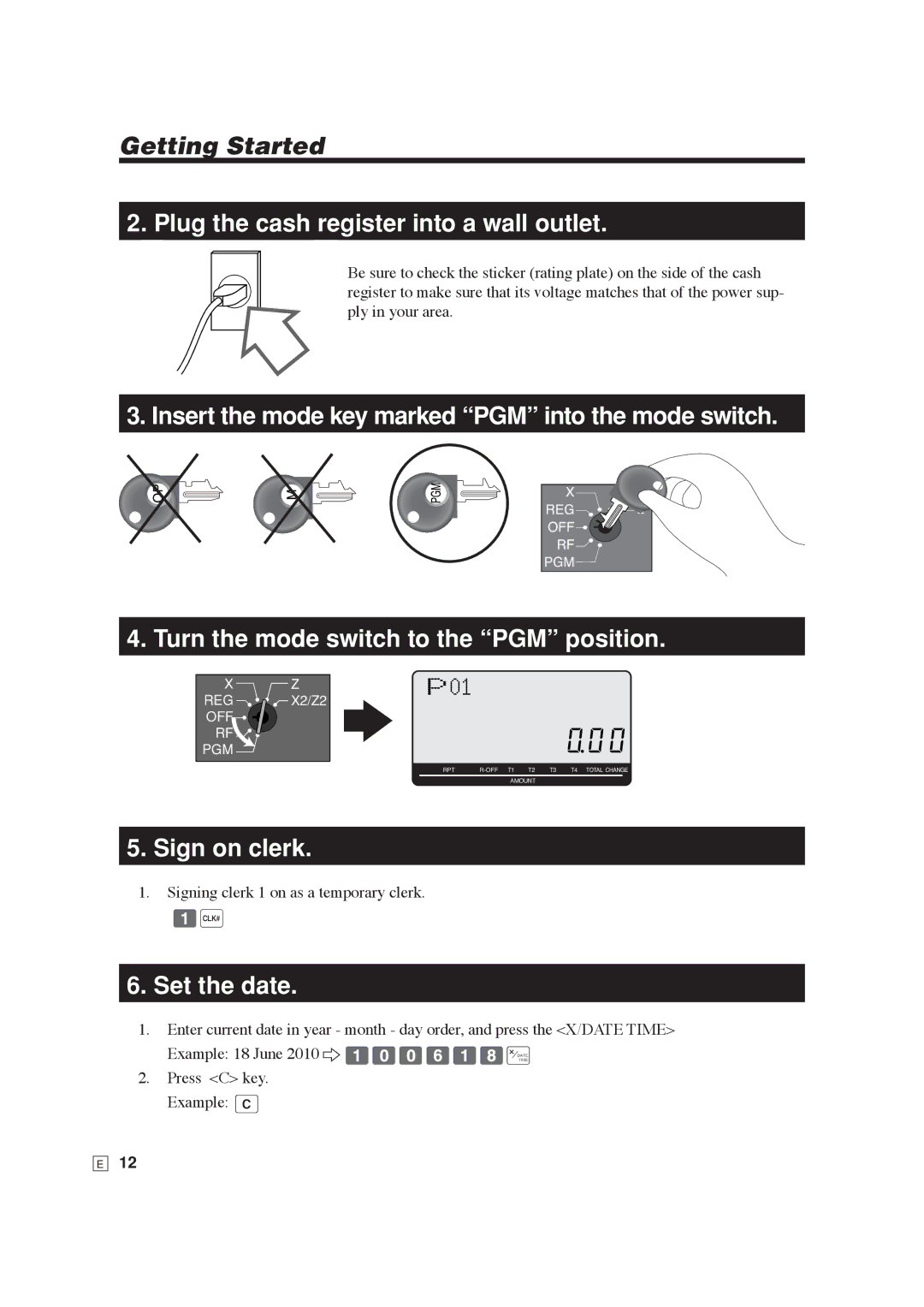 Casio SE-S6000, SE-C6000 user manual ~00 