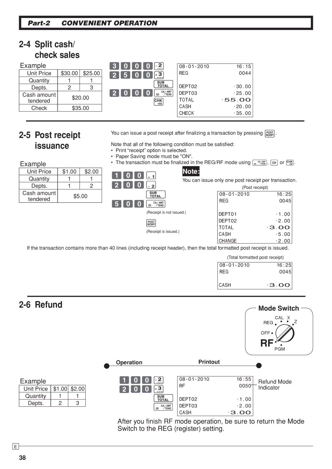 Casio SE-S10 user manual Refund, Xb??, ??G, ??S 