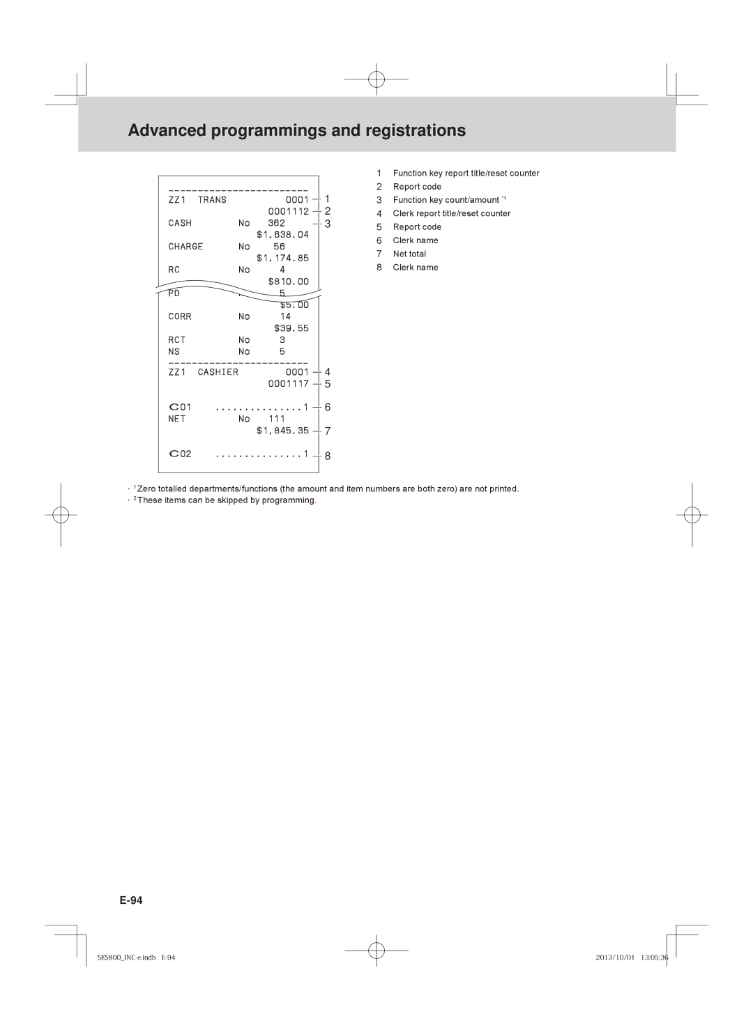 Casio SE-S800, SE-S400, PCR-T520, PCR-T500 user manual ZZ1 Trans 