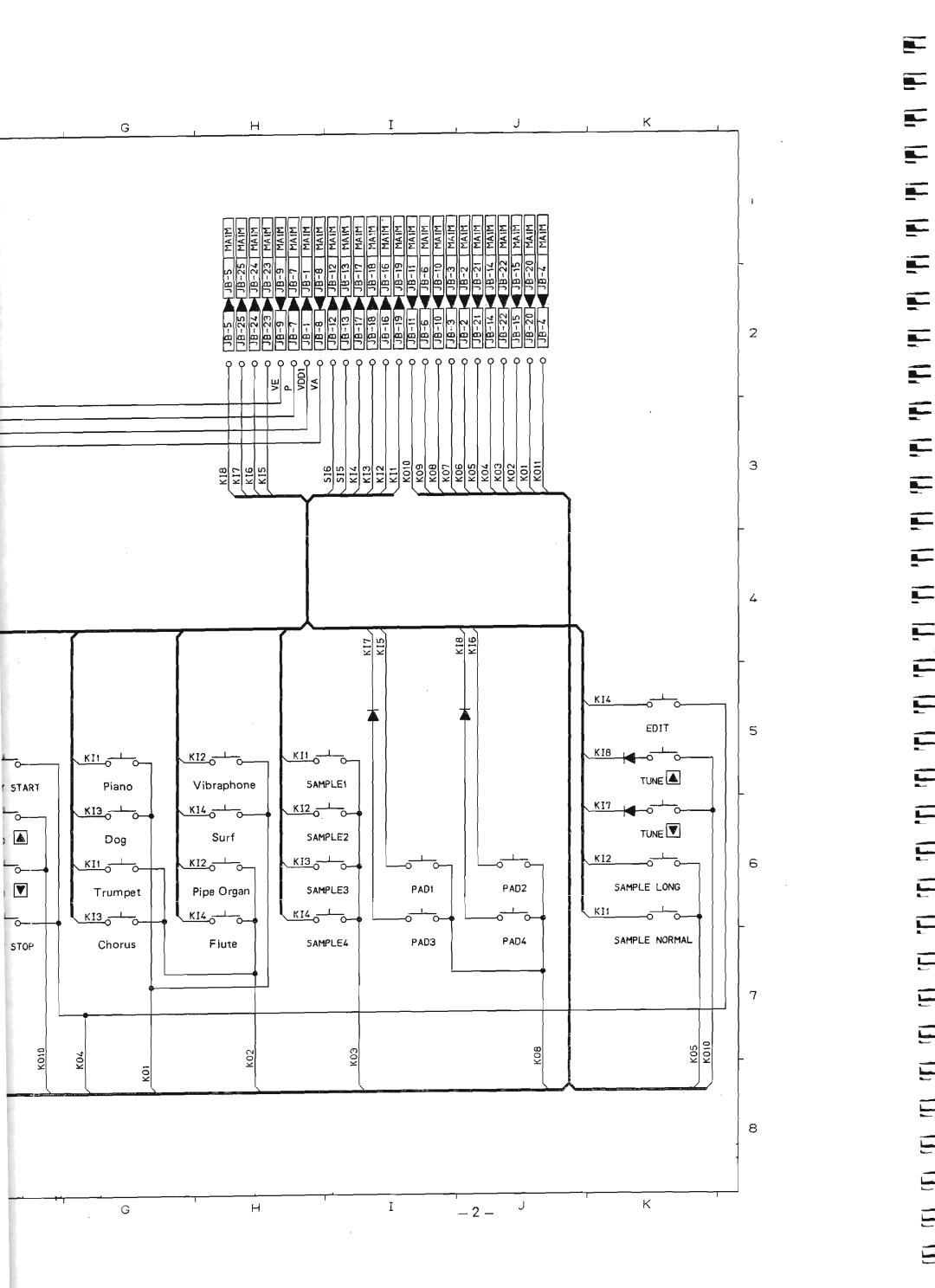Casio SK-8A manual 