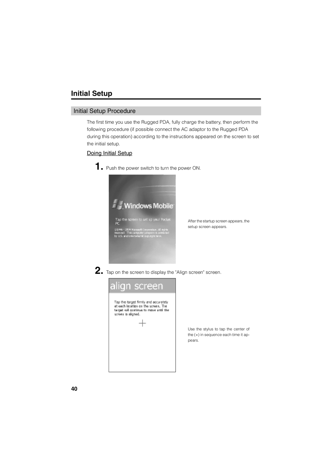 Casio Stylus manual Initial Setup Procedure, Doing Initial Setup 