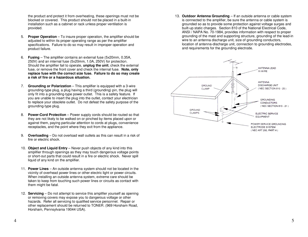 Casio TDA-40-860R40 instruction manual 