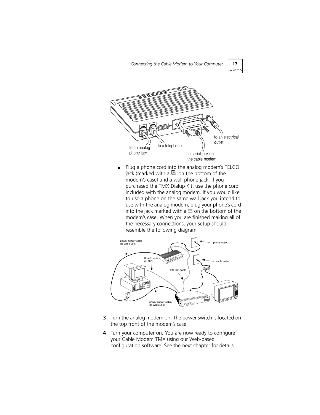 Castelle 10031161 manual To an analog To a telephone Phone jack 