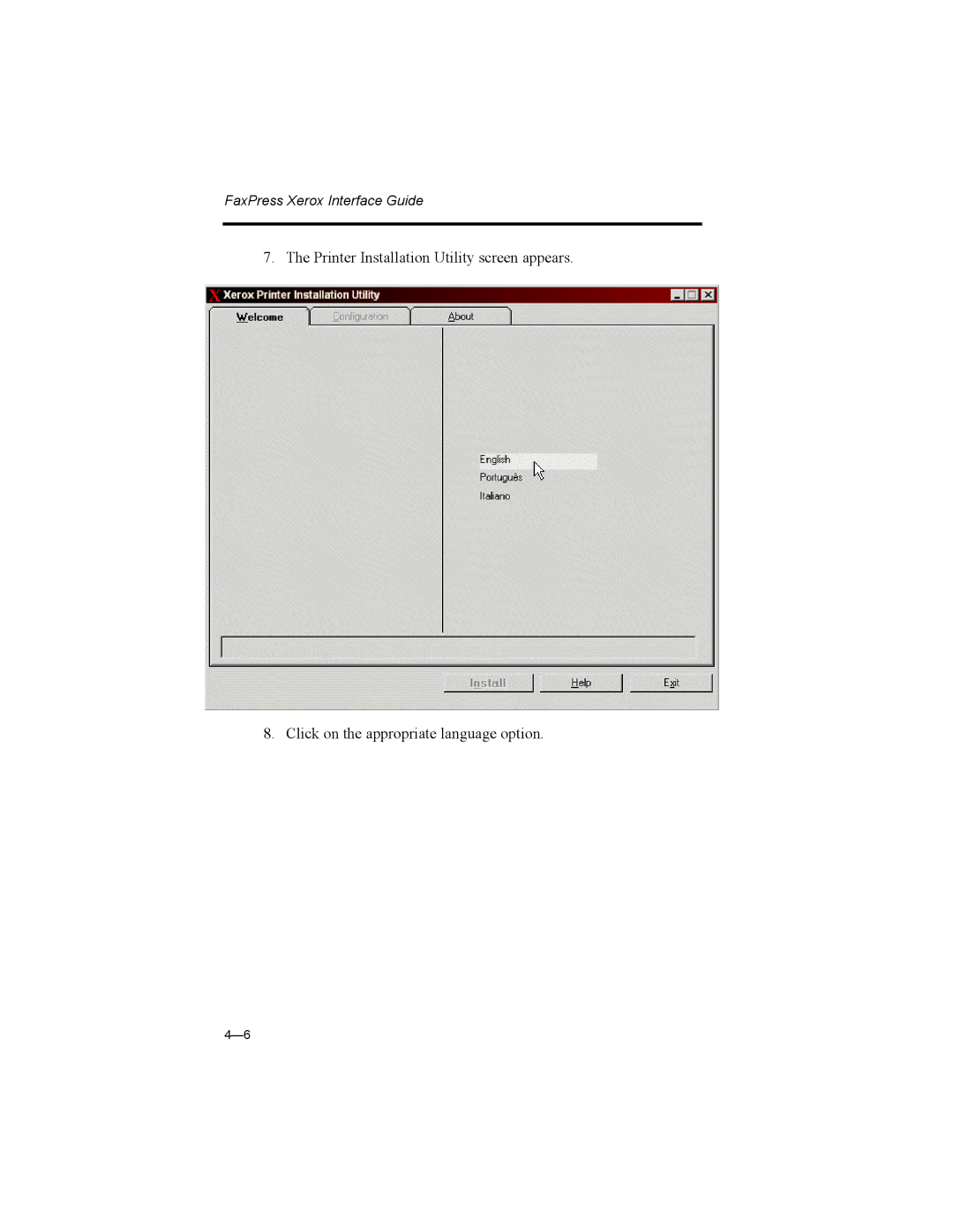 Castelle 61-1273-001 manual FaxPress Xerox Interface Guide 