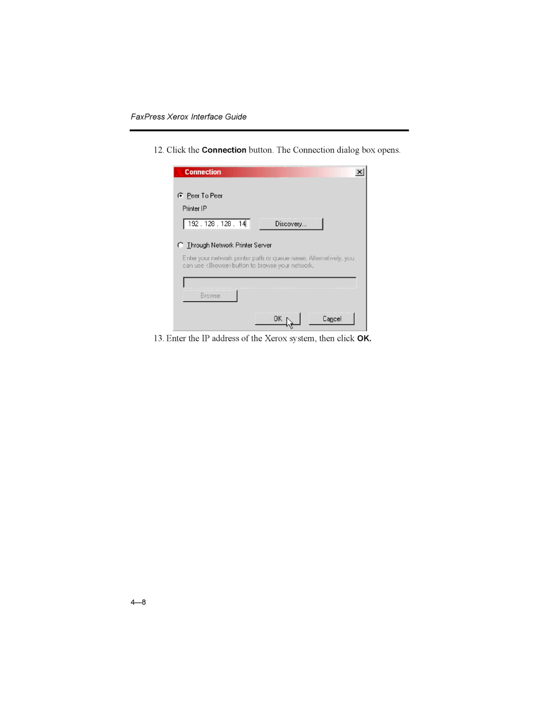 Castelle 61-1273-001 manual FaxPress Xerox Interface Guide 