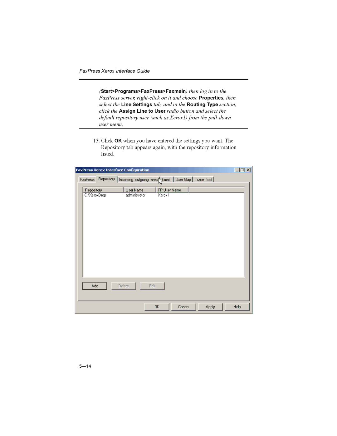 Castelle 61-1273-001 manual FaxPress Xerox Interface Guide 