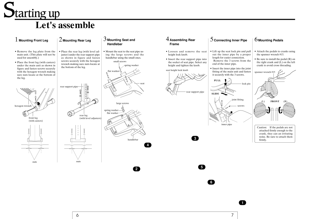 Cateye EC-37OO operating instructions Lets assemble 