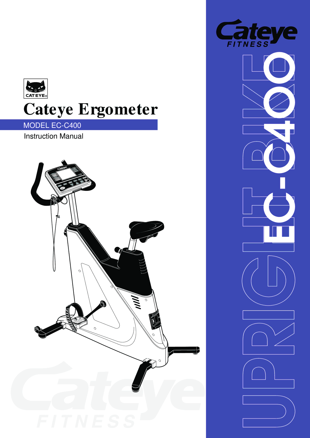 Cateye EC-C400 instruction manual UPRIGHTEC-C4OOBIKE 