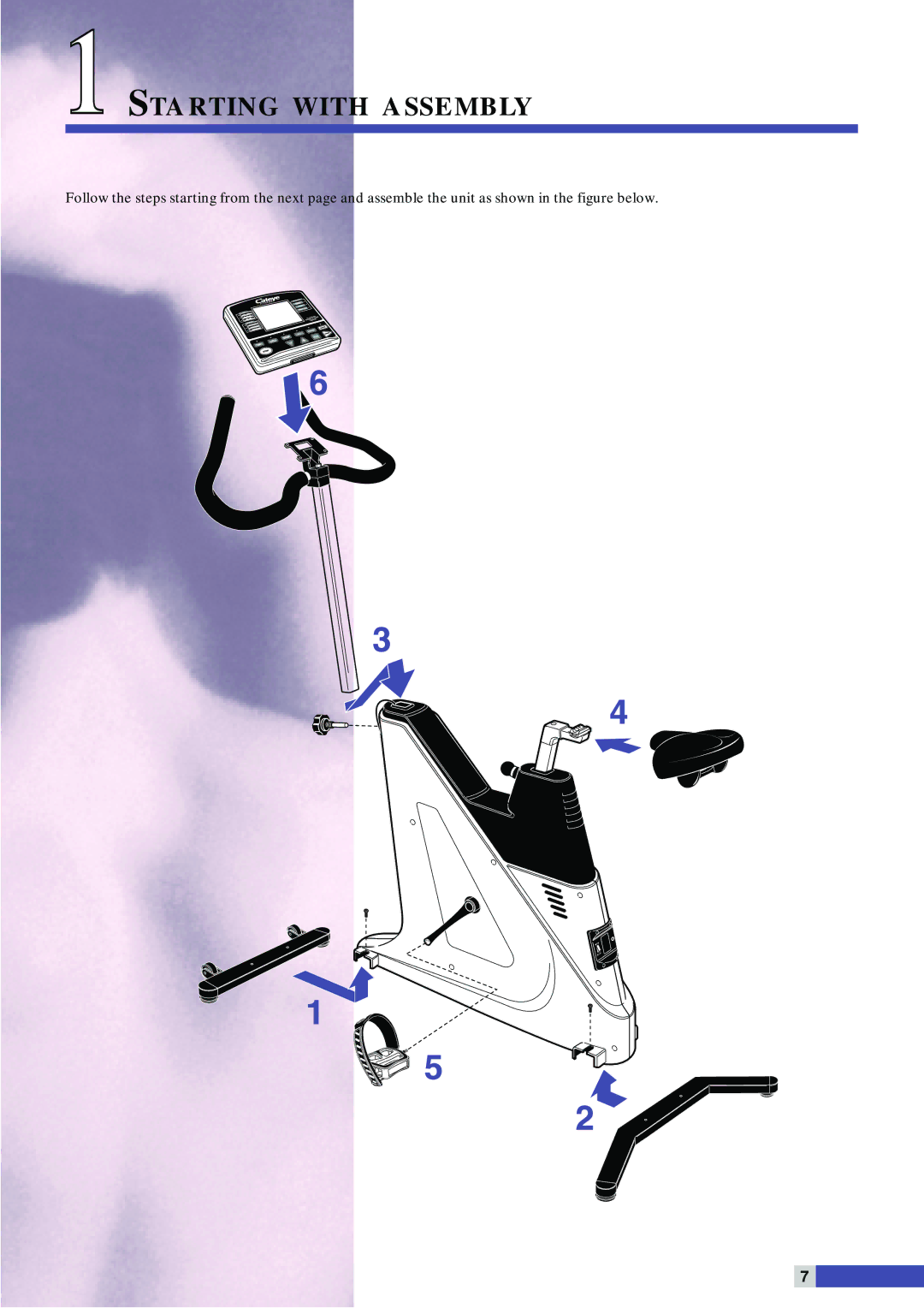 Cateye EC-C400 instruction manual Starting with Assembly 