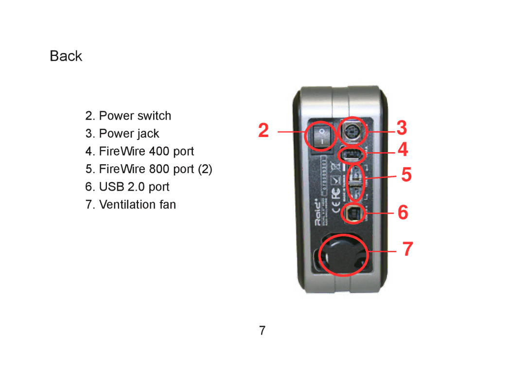 Cavalry Storage CADA-C32A user manual Back 