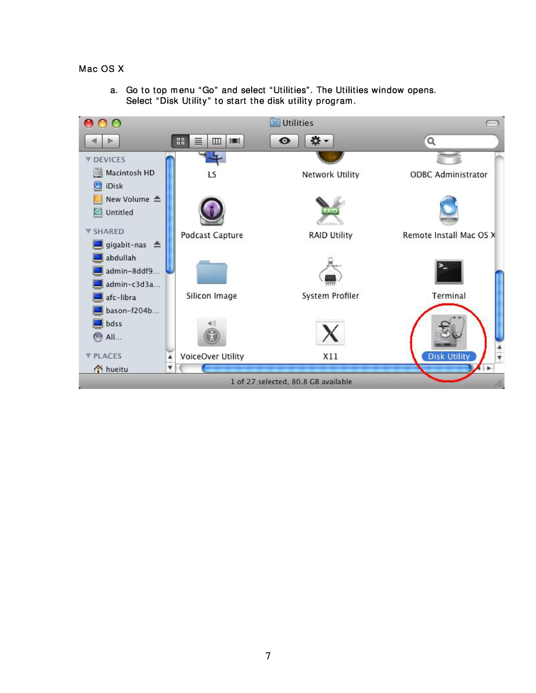 Cavalry Storage CADA-U32A manual Mac OS 