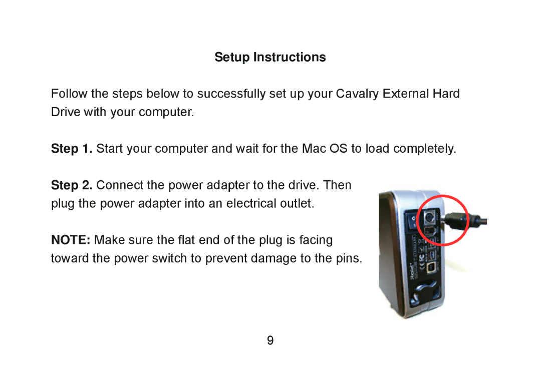 Cavalry Storage CADT-U32A user manual Setup Instructions 