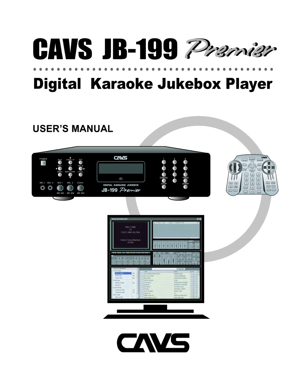 CAVS CAVS JB-199 manual Cavs JB-199 