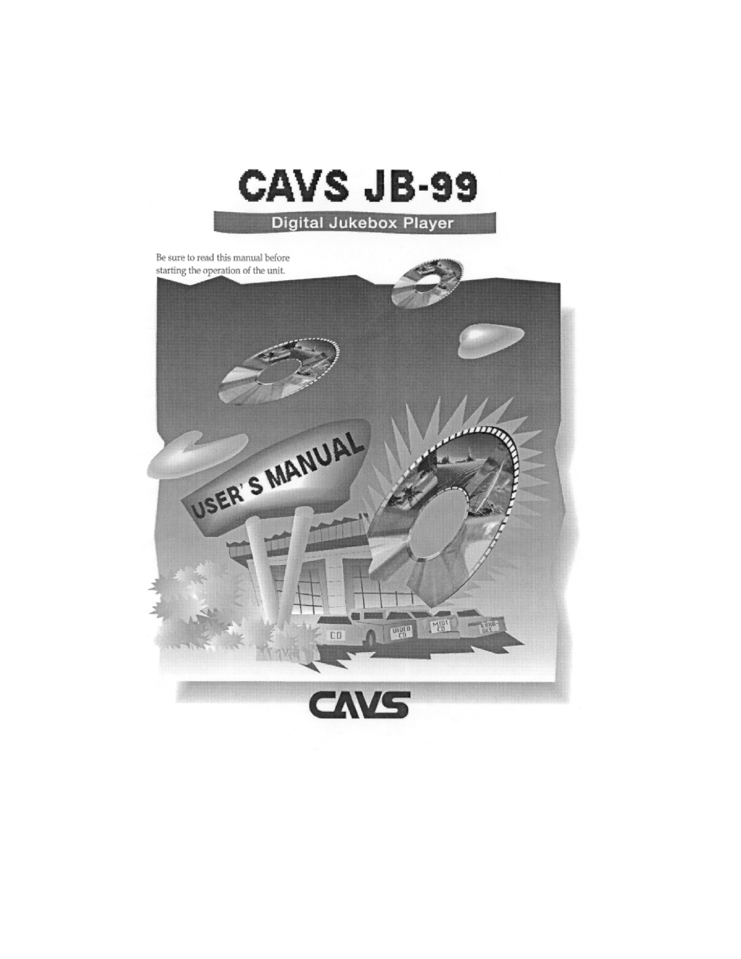 CAVS JB-99 manual 