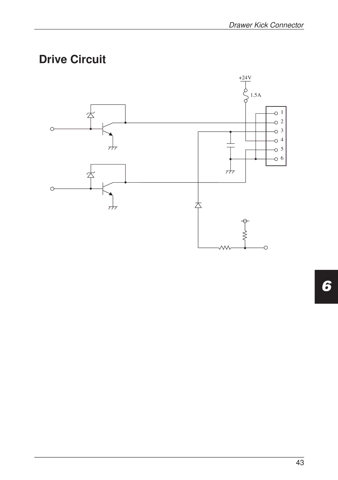 CBM America CBM-262 user manual Drive Circuit 