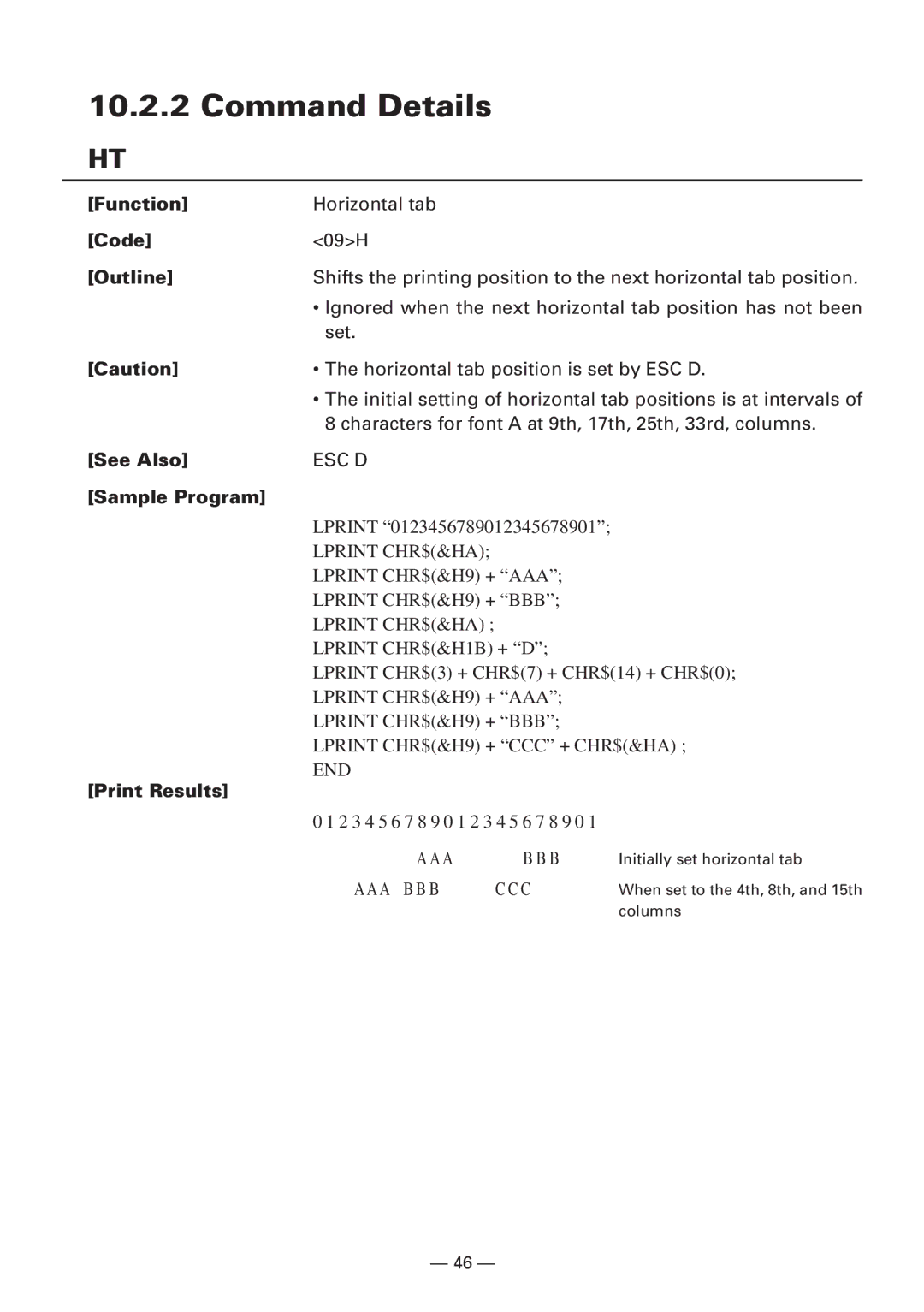 CBM America iDP3240 manual Command Details, See Also 