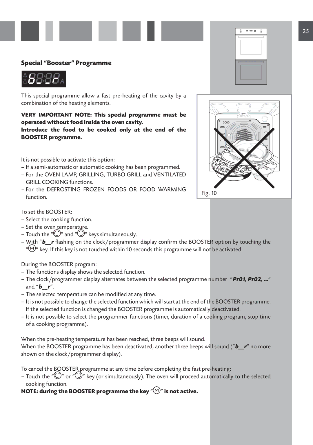 CDA 11Z6 manual Special Booster Programme 