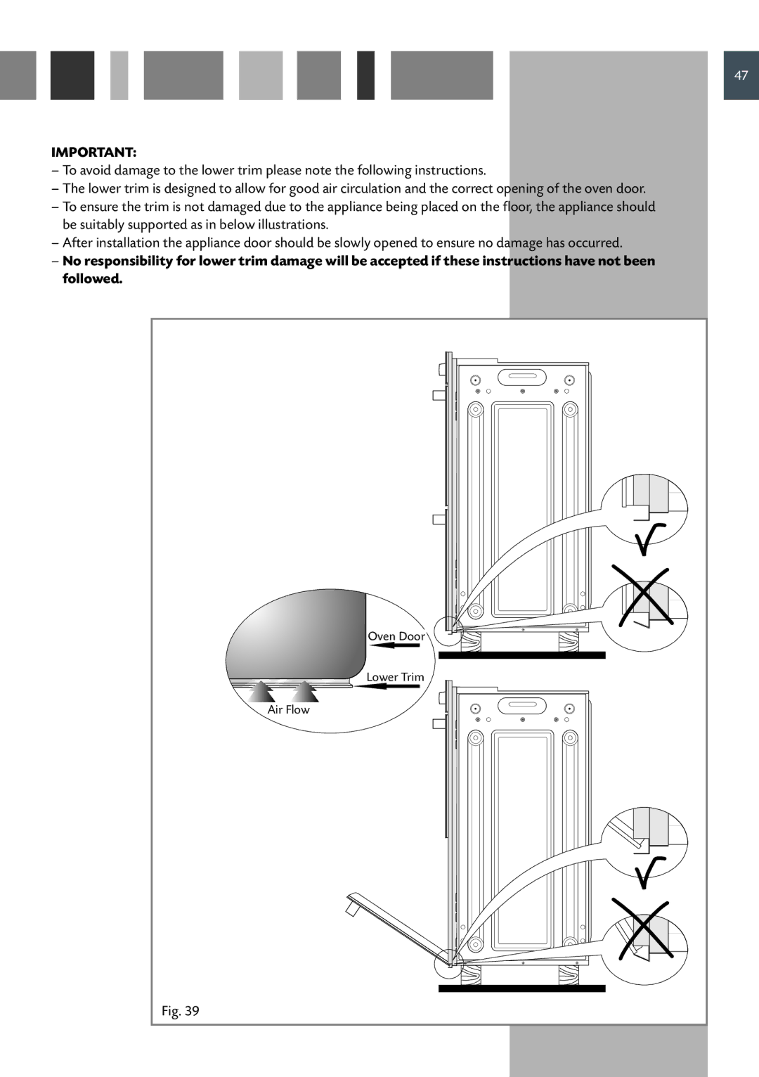 CDA 11Z6 manual Air Flow 