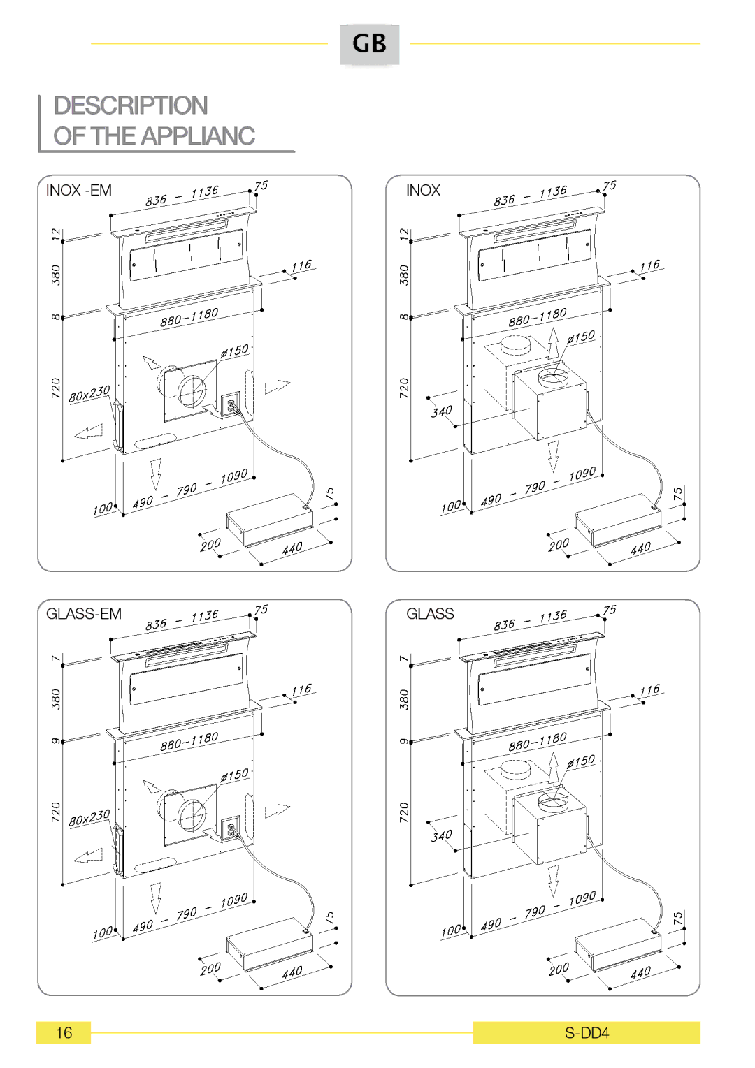 CDA 3D9BL manual 