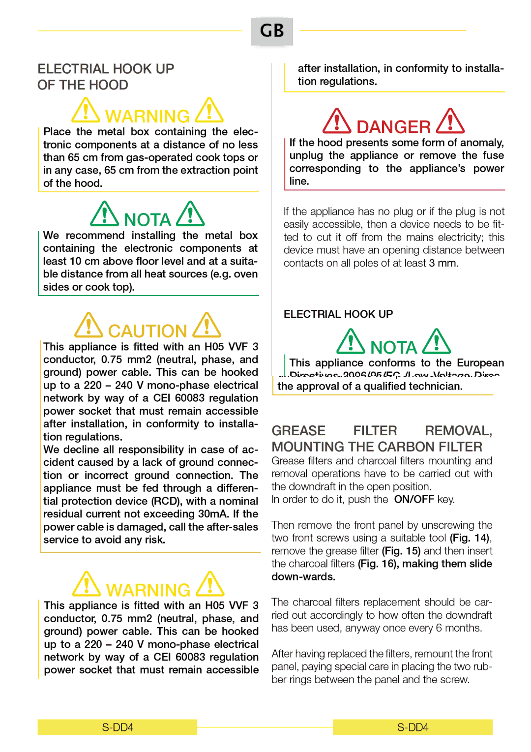 CDA 3D9BL manual 