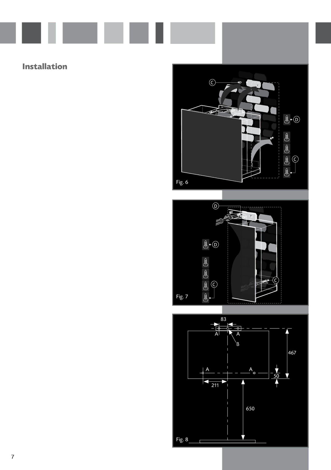 CDA 3Z9 manual Installation 