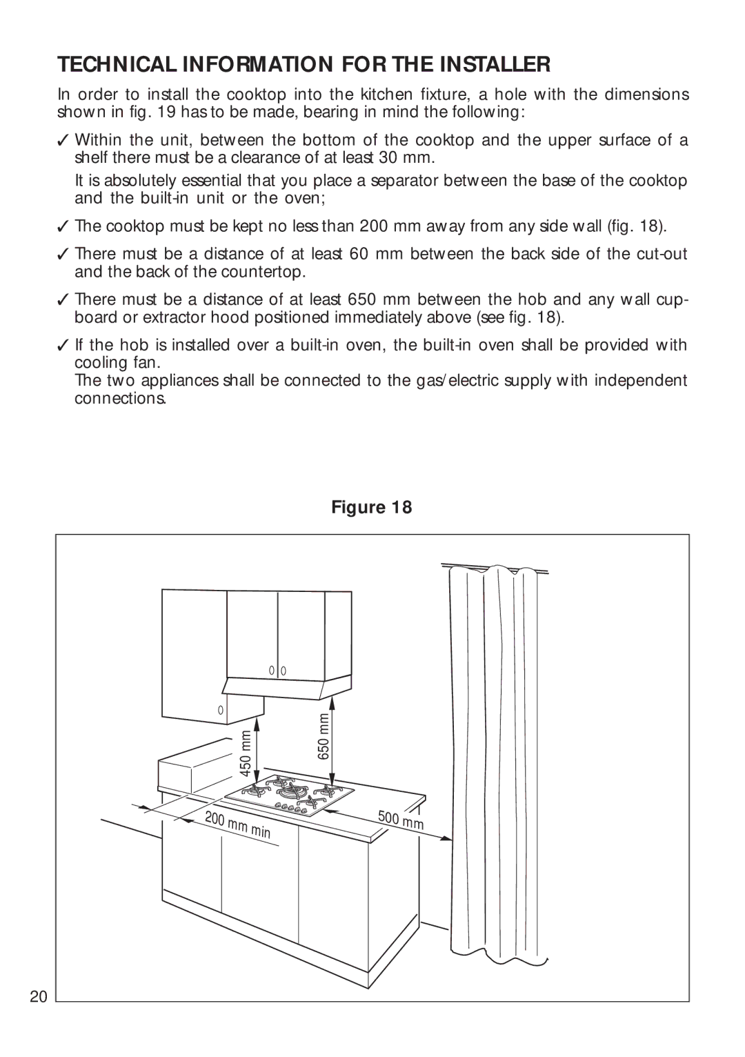 CDA 4Q4 manual Technical Information for the Installer 