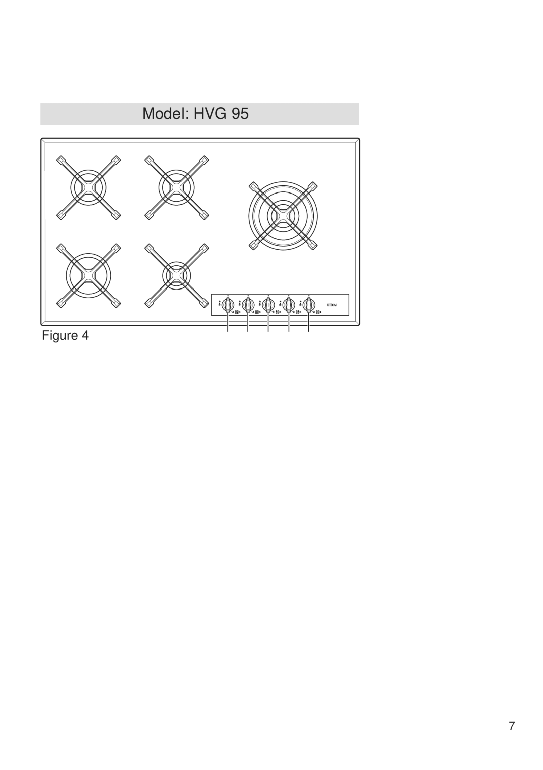 CDA 4Q4 manual Cooking Points, Control Panel 