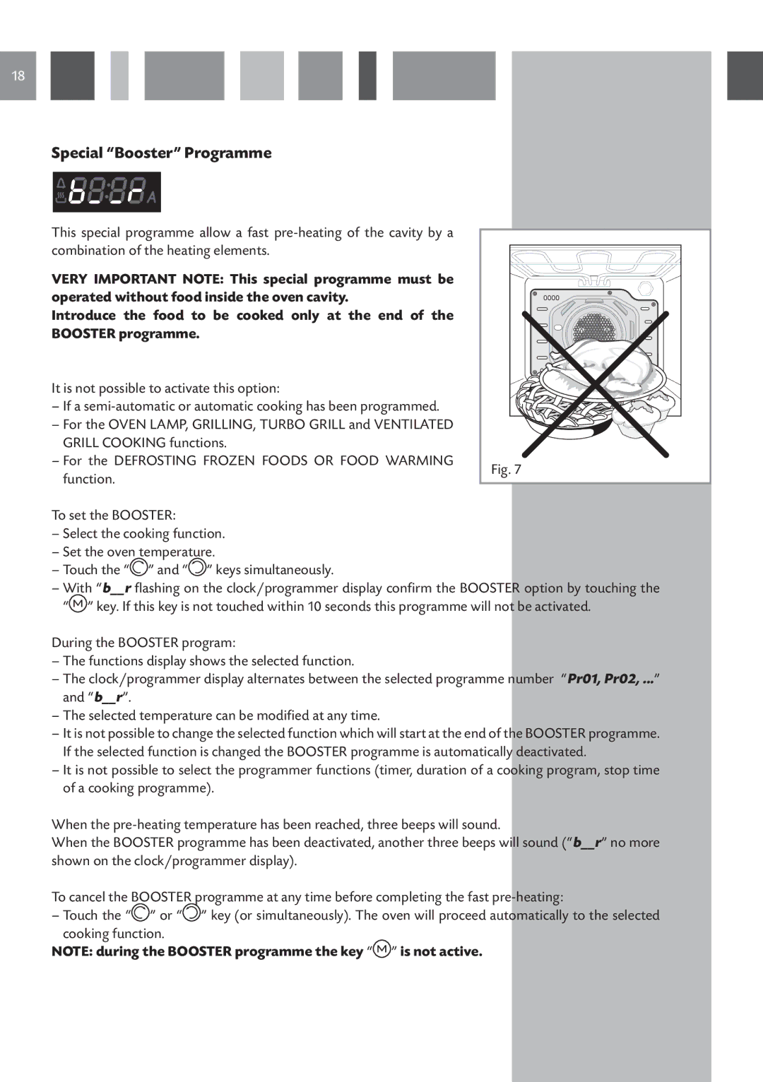 CDA 6Z6, 6V6, 6Q6 manual Special Booster Programme 