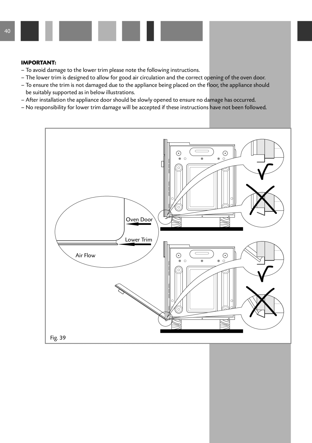 CDA 6V6, 6Z6, 6Q6 manual Air Flow 