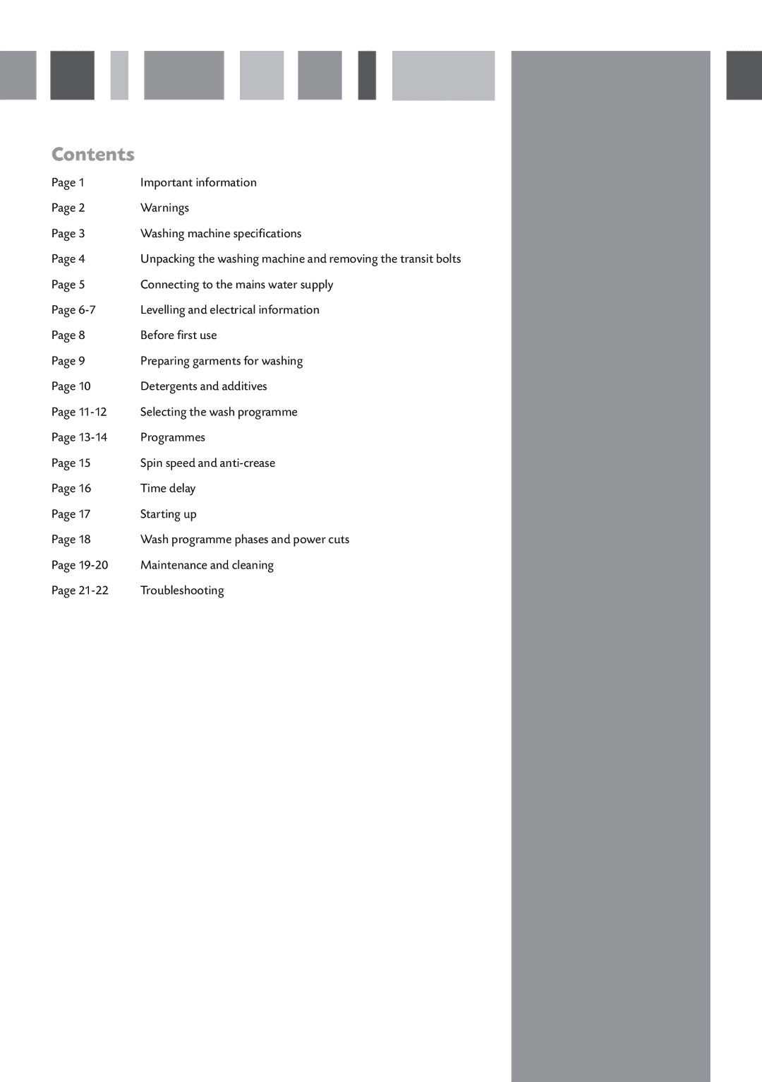 CDA CI240 manual Contents 