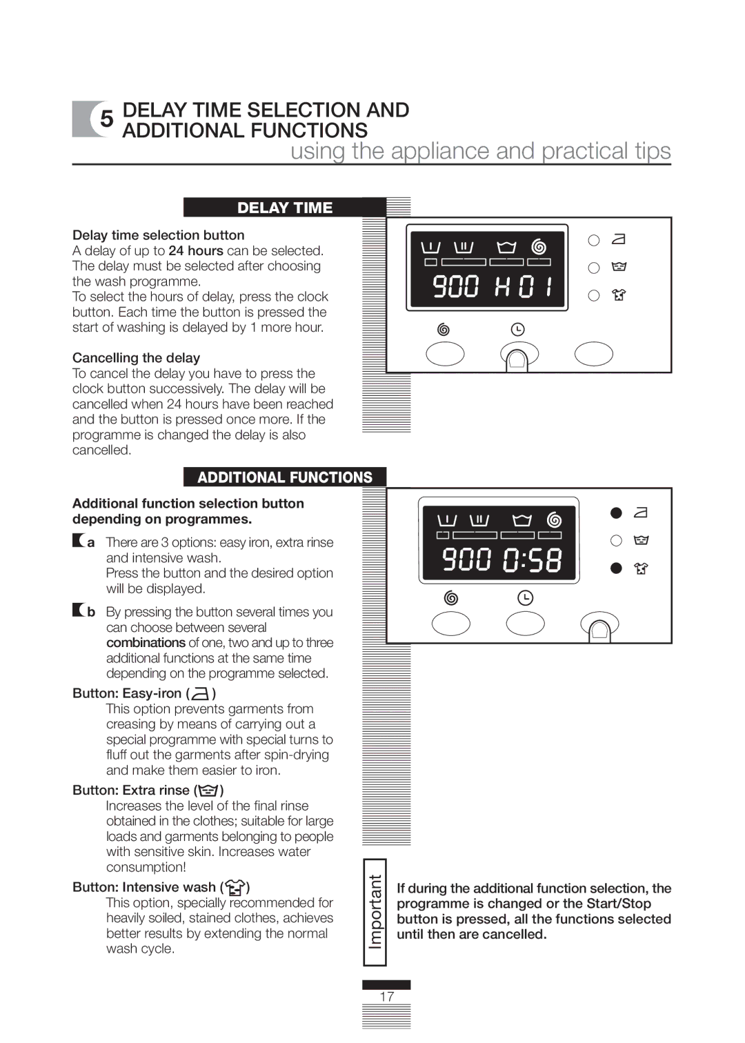 CDA CI830, CI330, CI230, CI930 manual Delay Time, Additional Functions 